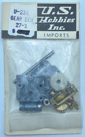 U-234 Ktm Scale Models O Gauge 27 1 Ratio Brass Steam Locomotive Gearbox Kit