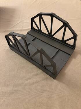 95060 Lehman G Scale Arch Truss Bridge Undecorated