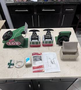 9001s Lehmann Vintage Lgb Rigi Cableway Cable Car G Scale Retail Store Display 9001s Lehmann Vintage Lgb Rigi Cableway Cable Car G Scale Retail Store Display