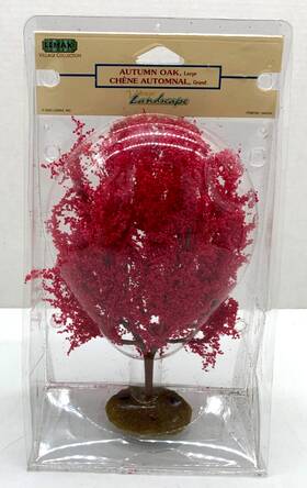 04503a Lemax 2000 Village Collection 9 Inch Autumn Oak Tree Item No