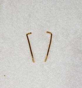 2xxx-561 Lgb Mogul Locomotive Cow Catcher Brass Support Rods Parts 561