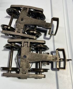 409125 Lgb G Scale Plastic Trucks