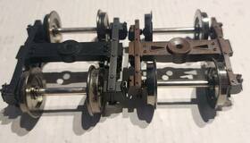 46665 Lgb G Scale Metal Trucks Pair