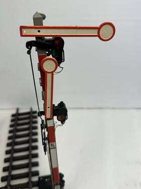 50940 Lgb Double Semaphore Epl Powered Signal Control G Scale Used