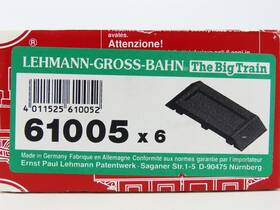 61005 Lgb G 1/22.5 Scale Inch The Big Train #61005 Rubber Roadbed - 6 Pieces