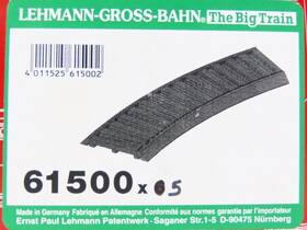 61500 Lgb G 1/22.5 Scale #61500 Rubber Roadbed For Curved Track - 5 Pieces 61500 Lgb G 1/22.5 Scale #61500 Rubber Roadbed For Curved Track - 5 Pieces