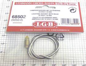 68502 Lgb G Scale 18 V Clear Screw Bulb And Socket