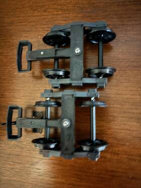 90960 Lgb G Scale Trucks With Plastic Wheels Excellent 90960 Lgb G Scale Trucks With Plastic Wheels Excellent