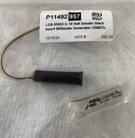 Lgb-65803 Lgb 65803 18volt Smoke Generator Insert With Small Tube Of Fluid Make Offer