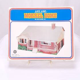 01352 Life-like Ho Scale Morrel Home Building Kit Open Box Unused Vintage 1980s