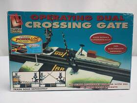 433-8309 Life-like 077071013734 Vintage Operating Dual Crossing Gate In Box Ho Gauge Train Sc 433-8309 Life-like 077071013734 Vintage Operating Dual Crossing Gate In Box Ho Gauge Train Sc
