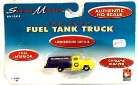 Life-like 077071016407 Rtr Scene Master Series Fuel Tank Ford Truck National Oil Ho 1/87