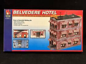 433-1339 Life-like Trains Belvedere Hotel Kit No. Ho Scale No Instructions