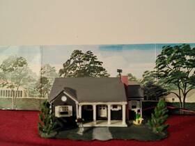 440676 Life-like Ho Scale Family Home Led People Trees Shrubs