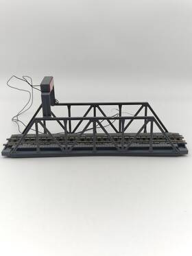 583504 Life-like Ho Scale Operating Signal Bridge Lighted Tested Read