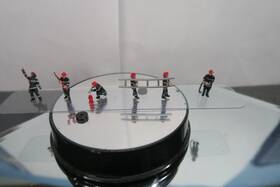 A1871 Life-like Ho Scale Set Of 6 Fireman With Ladder And Tools No Outer Package