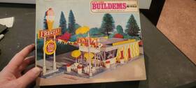 S-359 Life-like Buildems Vtg Model Kit-life Freezee Ice Cream Drive In #1359 Ho Scale New