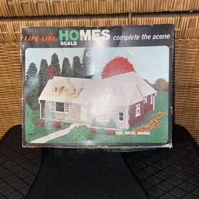 S364k Life-like Vintage Homes Scale Rose Home Model With Instructions