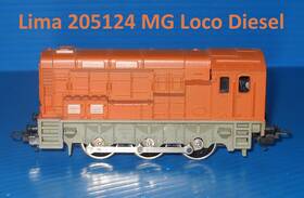 205124 Lima Ho No. Swedish Mg Diesel Locomotive Undecorated - See Pics