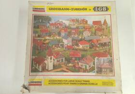 122925 Lindberg Vtg. 2850 G House Plastic Building Model Kit For Lgb Large Scale Trains