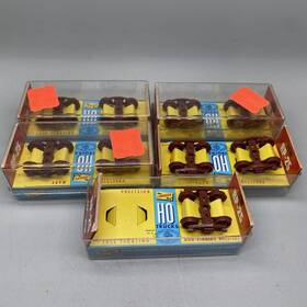 Rp-25 Lindberg T-127 Line Contour Wheels Freight Car Trucks Lot Vintage
