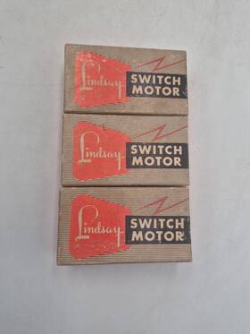 L-1200 Lindsay L-1085 Lot Of 3 Switch Motor With Wiring Instructions For All Gauges Read