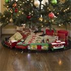 Lion-711773 Lionel Christmas Tree Train Express Remote Control Disney Set Light