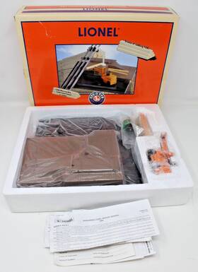 6-14000 Lionel 023922140005 #6-14000 264 Operating Forklift Platform With Accessories Orig Box