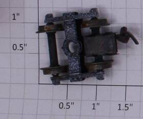 0766-50 Lionel Ho Coupler Truck Complete 10