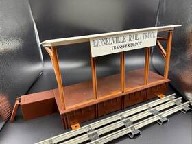 10-2884 Lionel O Guage Lionelville Rail/truck Transfer Depot