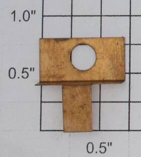 1000-136x Lionel Square Copper Contact Clip 10