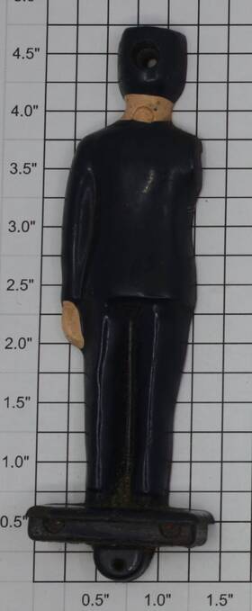 1045-22 Lionel Painted Flagman Back Figure Half Only-arm Not Included