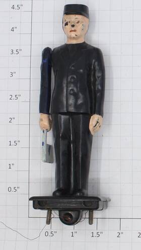 1045-9 Lionel Operating Flagman Figure - Complete