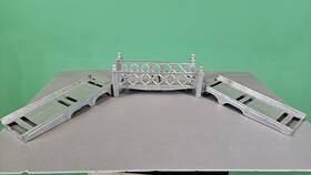 Lionel 105/106 Prewar O Gauge #106 Bridge With 2 #105 Approaches. Rare Find