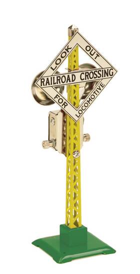 11-90109 Lionel Standard #69 Operating Warning Bell Dk Green/yel Ln/box