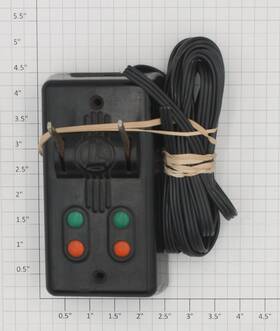 1122-100x Lionel O27 Gauge Switch Controller With Hard Plastic Lenses And Wires