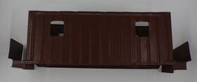 117-2 Lionel Brown Repainted Tinplate Caboose Shell
