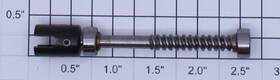1229-30 Lionel Gear / Worm Shaft With Bearings And Coupling