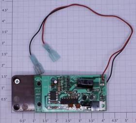 12721-301 Lionel Jw007 Bridge Light Circuit Board With Bracket