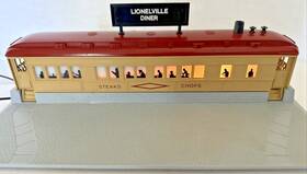 6-12722 Lionel 12722 1988 Lionelville Illuminated Roadside Diner With Smoke-tested