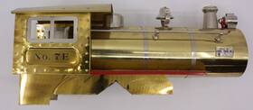 13104-10 Lionel 7e Trimmed Brass Loco Boiler And Cab