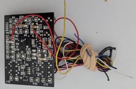 14098-410 Lionel Crossing Gate Motor Driver Pcb Circuit Board With Wiring