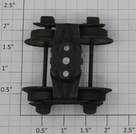 1690-8 Lionel Prewar O27 4-wheel Plain Truck 10