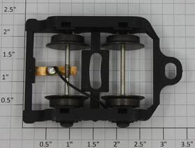 18082-338 Lionel 4-wheel Die-cast Trailing Truck Assembly