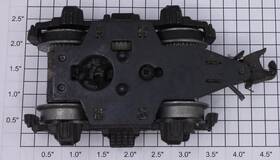 18104-590 Lionel Black F3 Rear Motor Truck With Traction Tires 18104-590 Lionel Black F3 Rear Motor Truck With Traction Tires