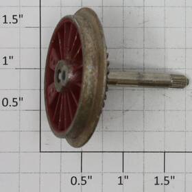 1862-38 Lionel O Gauge Inch General Gear Wheel And Non-magnetic Axle