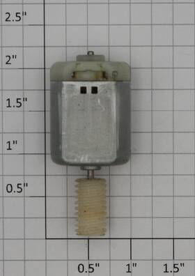 18639-103 Lionel Dc Motor And Worm Gear Assembly