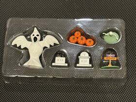 1930080 Lionel Halloween Lawn Decoration 6 Pk Figures O Gauge Jack-o-lantern Cat 1930080 Lionel Halloween Lawn Decoration 6 Pk Figures O Gauge Jack-o-lantern Cat