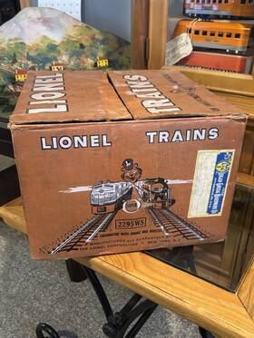 2295ws Lionel 19351 Scarce Htf Complete Postwar Empty Set Box 1957 J Freight