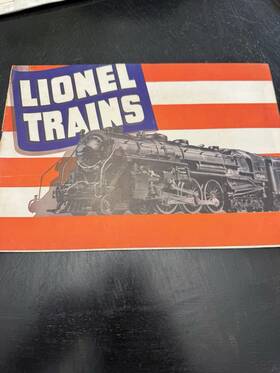 1942-a Lionel 1942 Consumer Catalog Reproduction